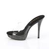 Fabulicious - ATHENA501 Mules with heel - Black/Transparent Product image